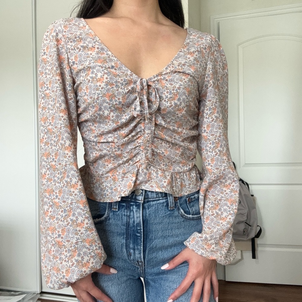 Floral blouse